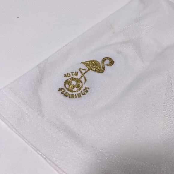 KITH x ADIDAS Soccer White Flamingos Home Match Shorts - Picture 2 of 6